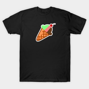 Chocolate Cherry Pistachio Spumoni Dessert Ice Cream T-Shirt